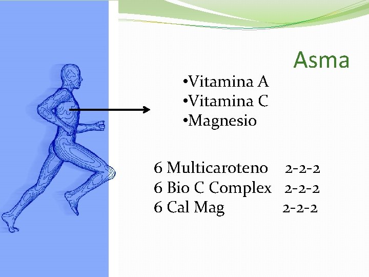  • Vitamina A • Vitamina C • Magnesio Asma 6 Multicaroteno 2 -2