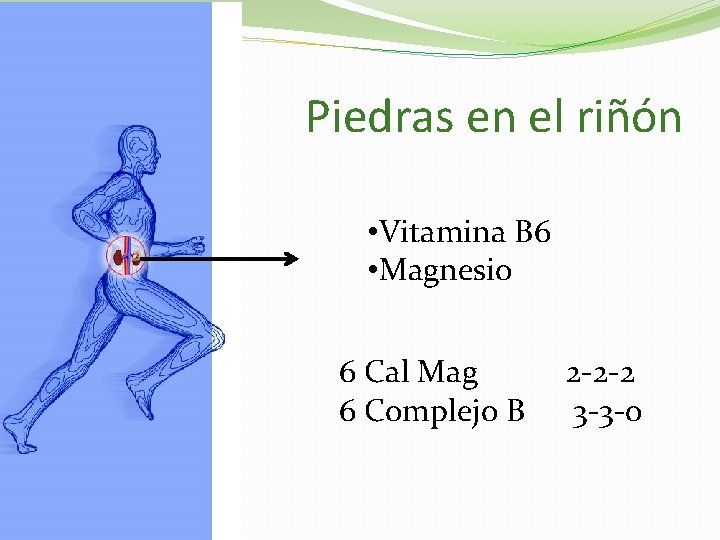 Piedras en el riñón • Vitamina B 6 • Magnesio 6 Cal Mag 6