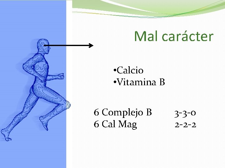 Mal carácter • Calcio • Vitamina B 6 Complejo B 6 Cal Mag 3