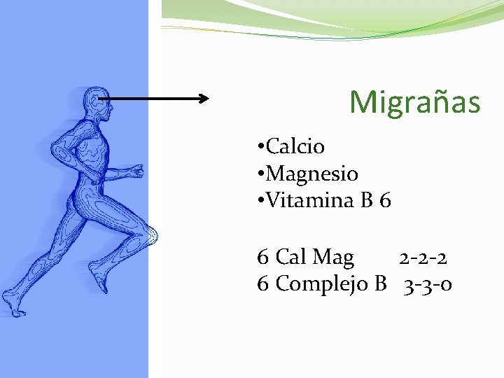 Migrañas • Calcio • Magnesio • Vitamina B 6 6 Cal Mag 2 -2