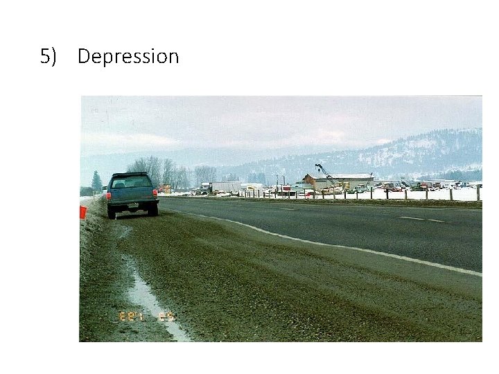 5) Depression 