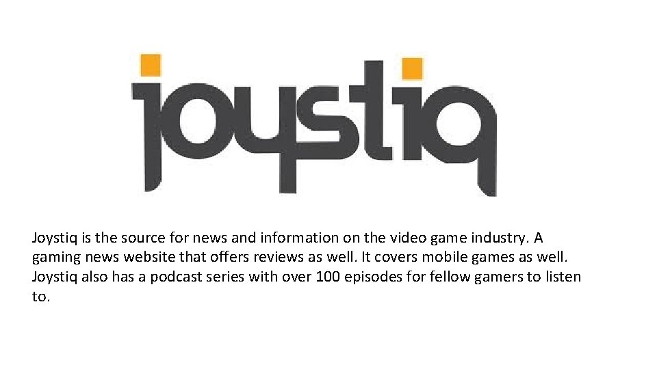 Joystiq is the source for news and information on the video game industry. A