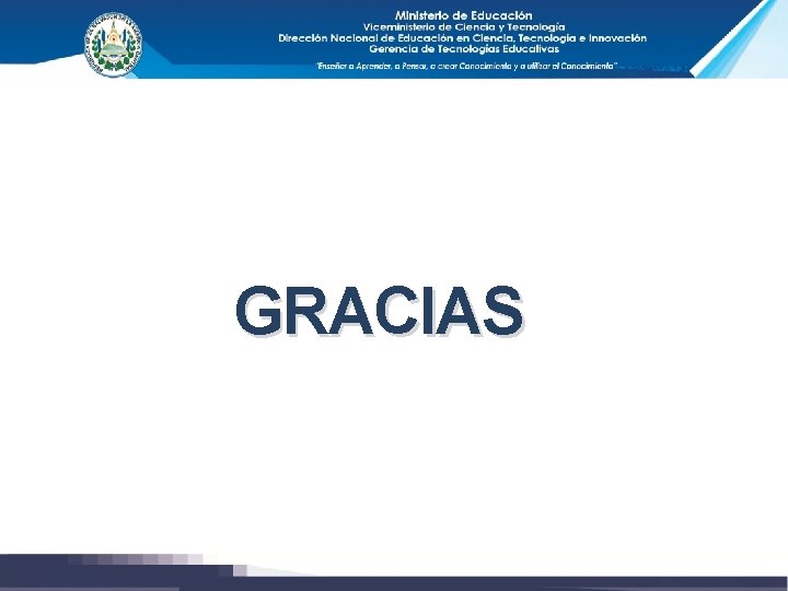 GRACIAS 