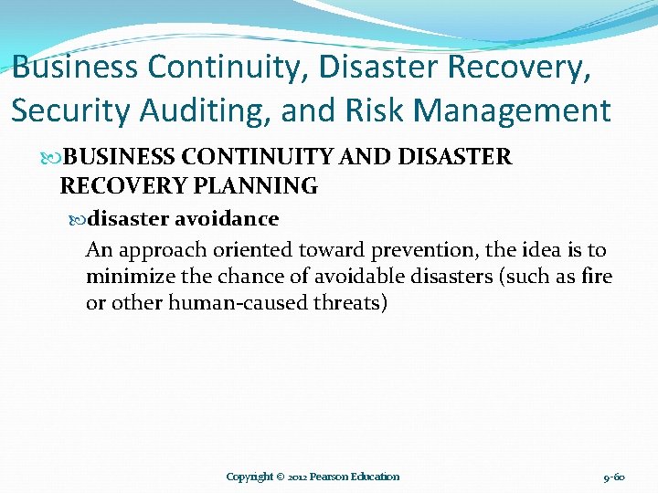 Business Continuity, Disaster Recovery, Security Auditing, and Risk Management BUSINESS CONTINUITY AND DISASTER RECOVERY Business Continuity, Disaster Recovery, Security Auditing, and Risk Management BUSINESS CONTINUITY AND DISASTER RECOVERY