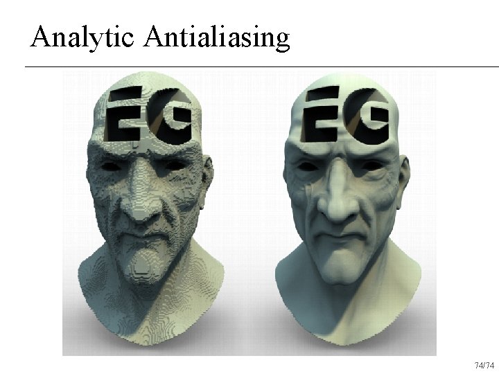 Analytic Antialiasing 74/74 