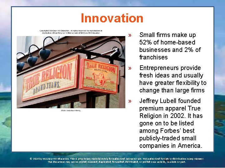 Innovation » Small firms make up 52% of home-based businesses and 2% of franchises