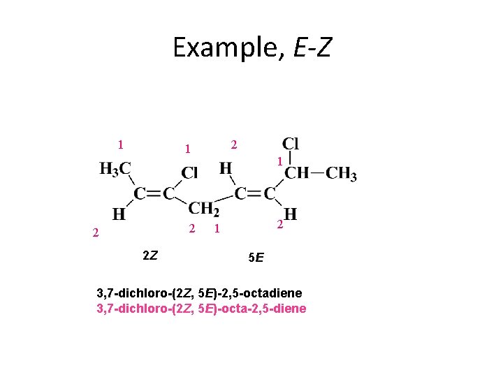 Example, E-Z 1 2 2 2 Z 1 2 1 5 E 3, 7