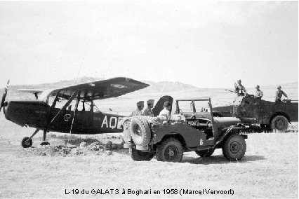 L-19 du GALAT 3 à Boghari en 1958 (Marcel Vervoort) 