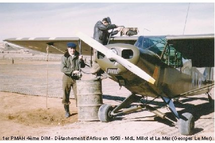 1 er PMAH 4ème DIM - Détachement d’Aflou en 1958 - Md. L Millot