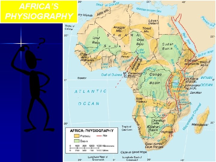 AFRICA’S PHYSIOGRAPHY 