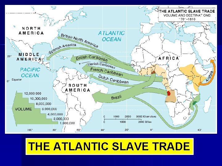THE ATLANTIC SLAVE TRADE 