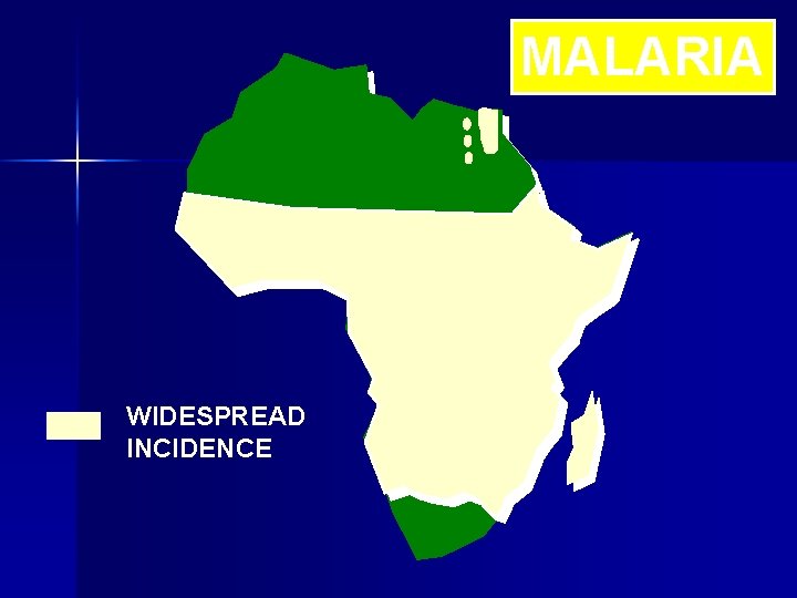 MALARIA WIDESPREAD INCIDENCE 