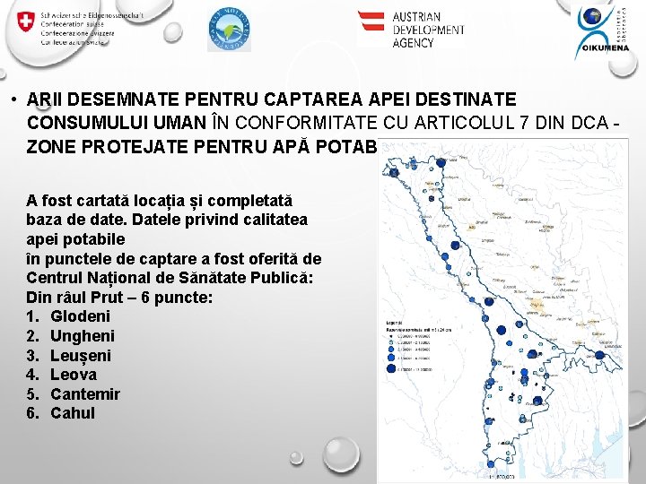  • ARII DESEMNATE PENTRU CAPTAREA APEI DESTINATE CONSUMULUI UMAN ÎN CONFORMITATE CU ARTICOLUL