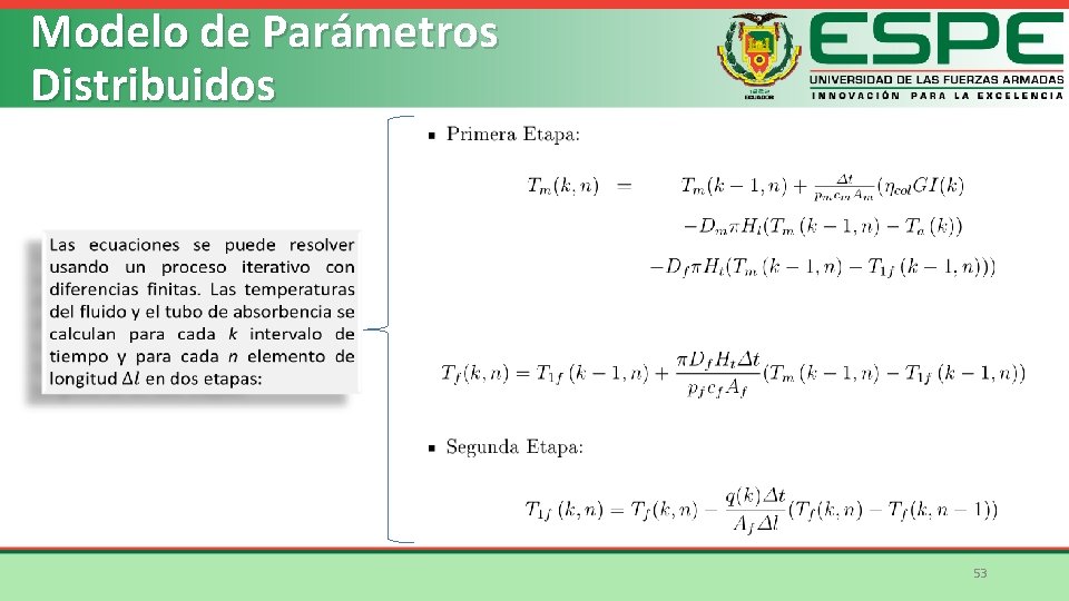 Modelo de Parámetros Distribuidos 53 