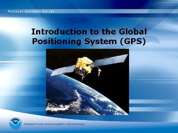 Introduction to the Global Positioning System (GPS) 