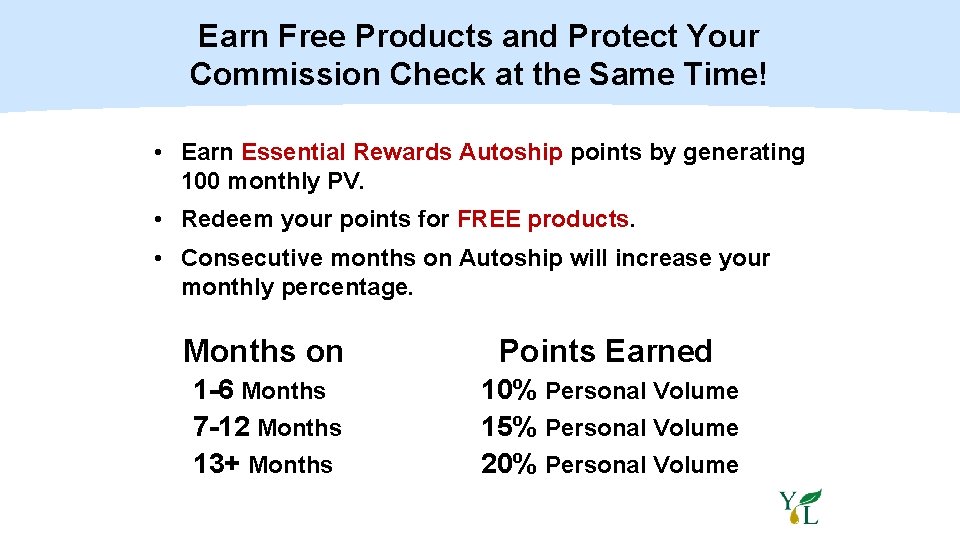 Earn Free Products and Protect Your Commission Check at the Same Time! • Earn
