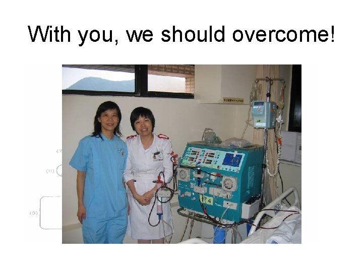 With you, we should overcome! 