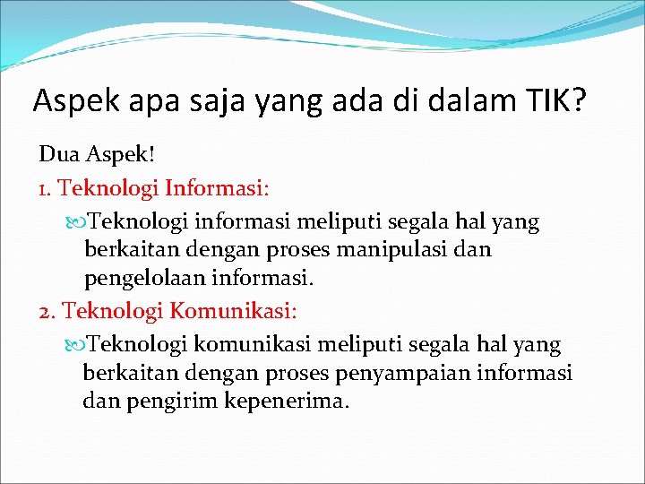 Tik Teknologi Informasi Dan Komunikasi By Azhar Arranirie