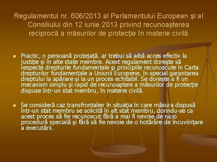 Regulamentul nr. 606/2013 al Parlamentului European şi al Consiliului din 12 iunie 2013 privind