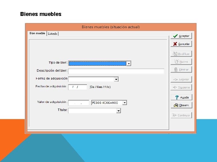 Bienes muebles 