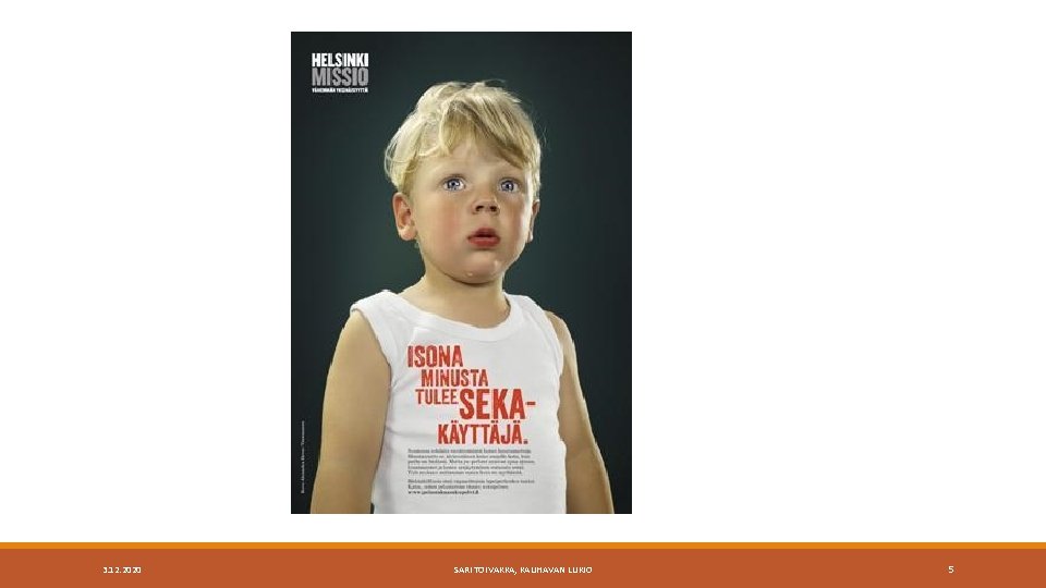 3. 12. 2020 SARI TOIVAKKA, KAUHAVAN LUKIO 5 