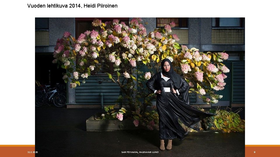 Vuoden lehtikuva 2014, Heidi Piiroinen 3. 12. 2020 SARI TOIVAKKA, KAUHAVAN LUKIO 9 
