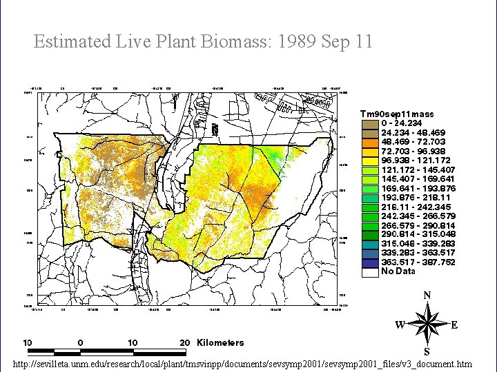 Estimated 116 Estimated. Live. Plant. Biomass: 1989 1990 Sep May http: //sevilleta. unm. edu/research/local/plant/tmsvinpp/documents/sevsymp