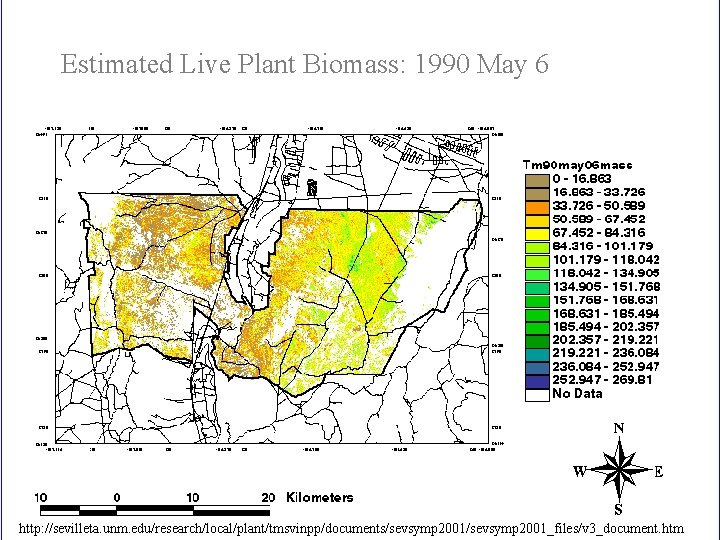 Estimated Live Plant Biomass: 1990 May 6 http: //sevilleta. unm. edu/research/local/plant/tmsvinpp/documents/sevsymp 2001_files/v 3_document. htm