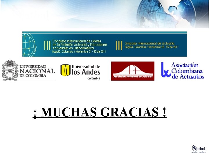 ¡ MUCHAS GRACIAS ! 