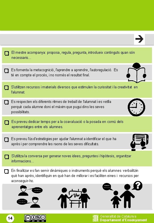 Currículum de l’educació primària Metodologia Característiques de les unitats didàctiques o dels projectes que