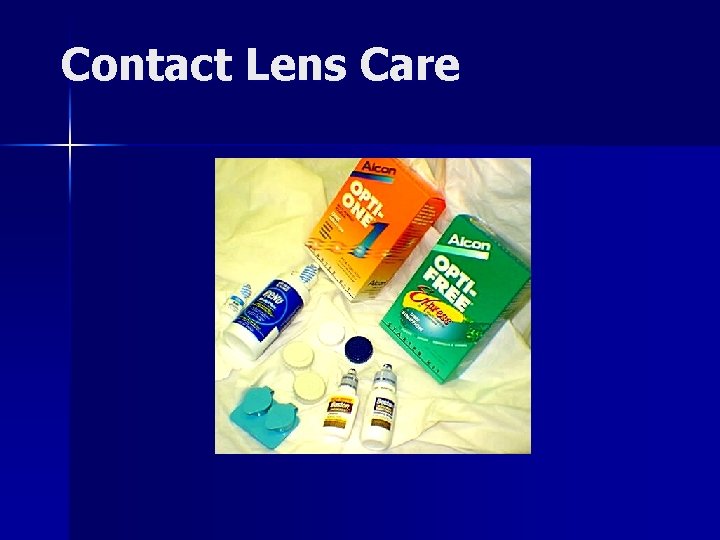 Contact Lens Care 