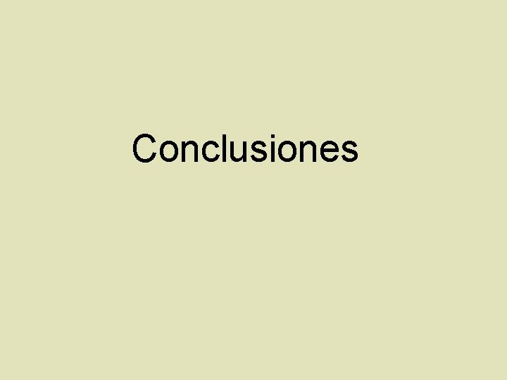 Conclusiones 