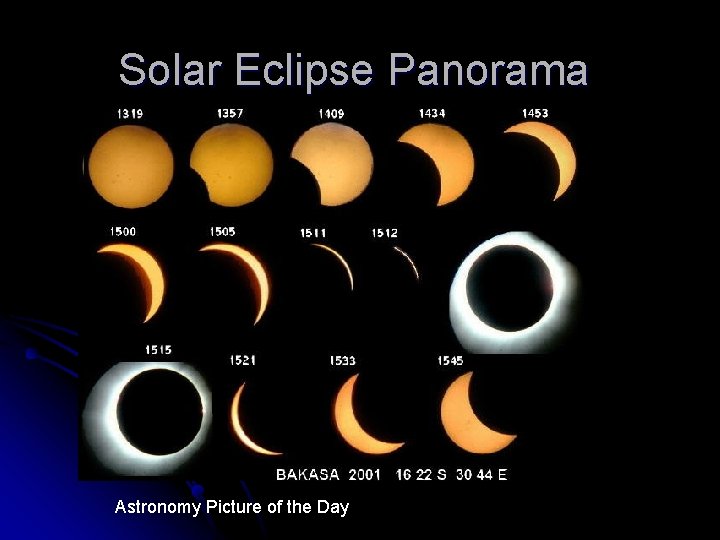 Solar Eclipse Panorama Astronomy Picture of the Day 