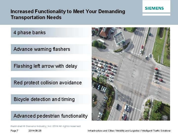 Increased Functionality to Meet Your Demanding Transportation Needs 4 phase banks Advance warning flashers