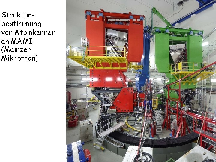 Strukturbestimmung von Atomkernen an MAMI (Mainzer Mikrotron) 
