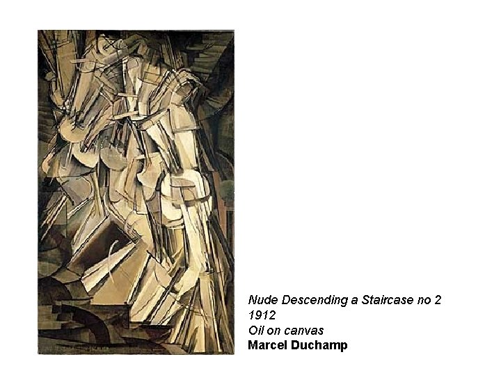 Nude Descending a Staircase no 2 1912 Oil on canvas Marcel Duchamp 