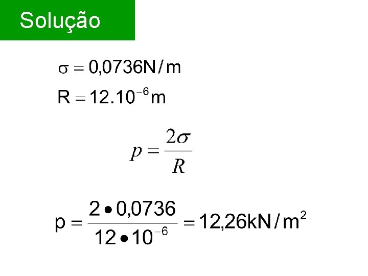 Solução 