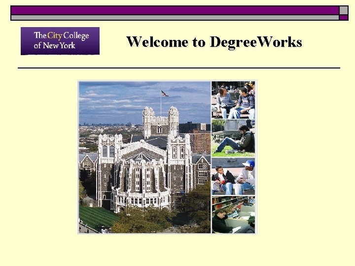 Welcome to Degree. Works 