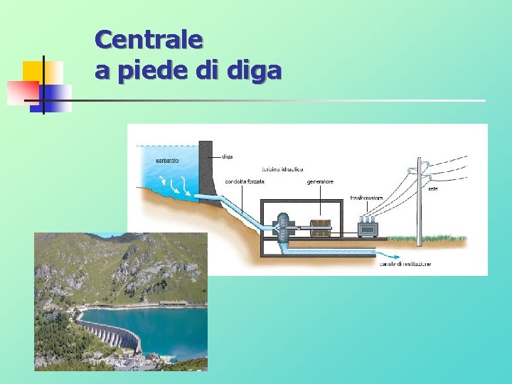 Centrale a piede di diga 