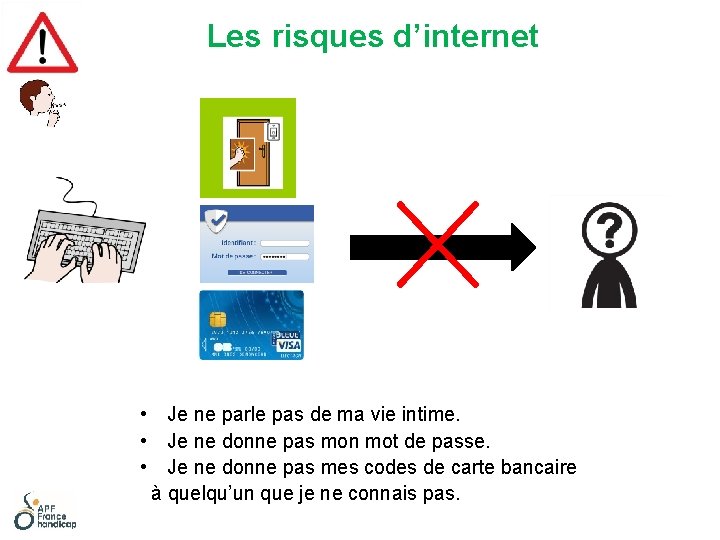 Elisa Les risques d’internet • Je ne parle pas de ma vie intime. •