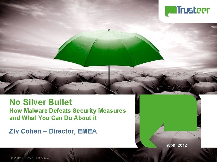 No Silver Bullet How Malware Defeats Security Measures and What You Can Do About