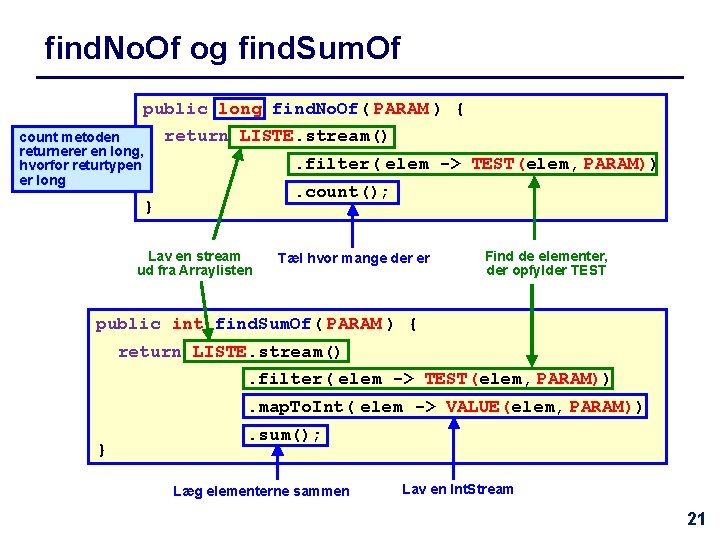 find. No. Of og find. Sum. Of public long find. No. Of( PARAM )
