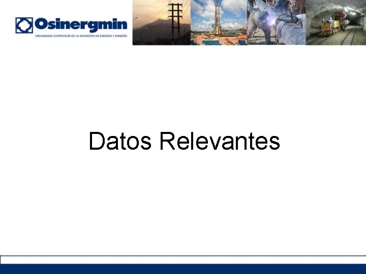 Datos Relevantes 