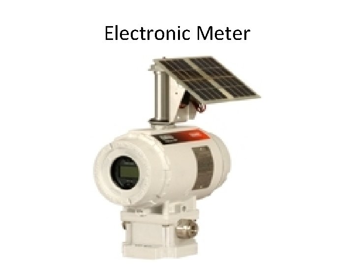 Electronic Meter 