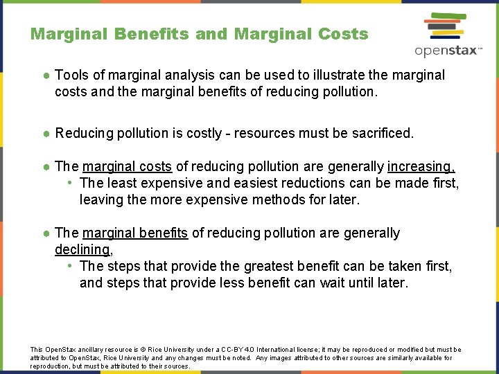 Terminos Marginales PRINCIPLES OF ECONOMICS 2 e Chapter 12 Environmental