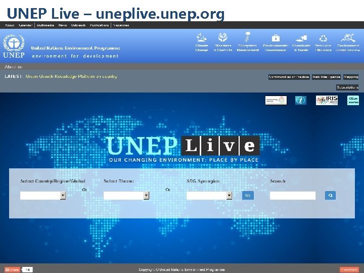 UNEP Live – uneplive. unep. org agree on deployment, 