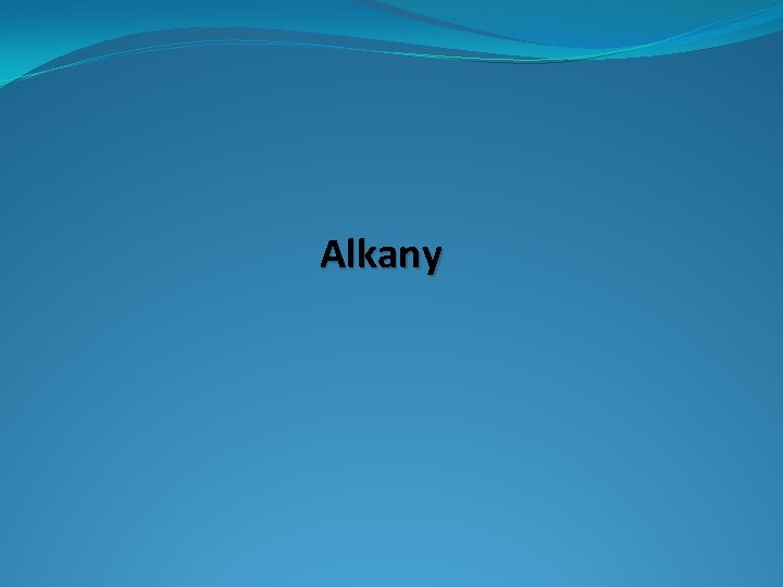 Alkany 