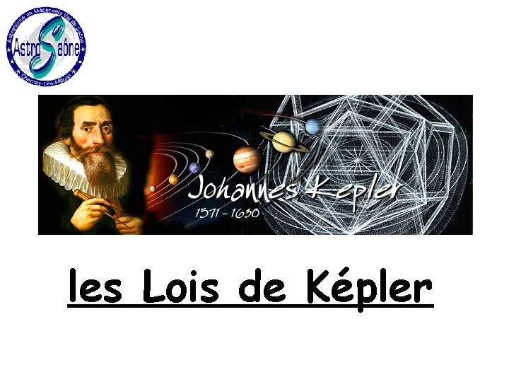 les Lois de Képler 