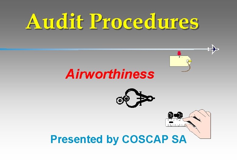 Audit Procedures Airworthiness Presented by COSCAP SA 