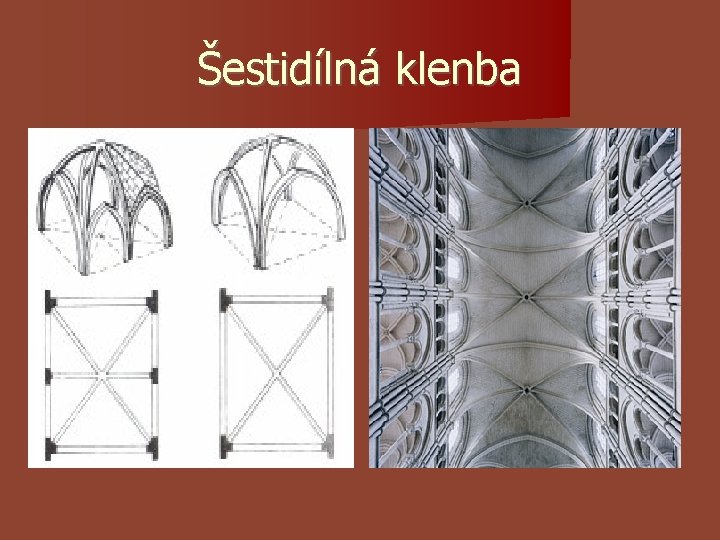 Šestidílná klenba Šestidílná klenba